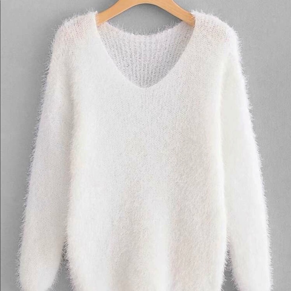 Fuzzy sweater